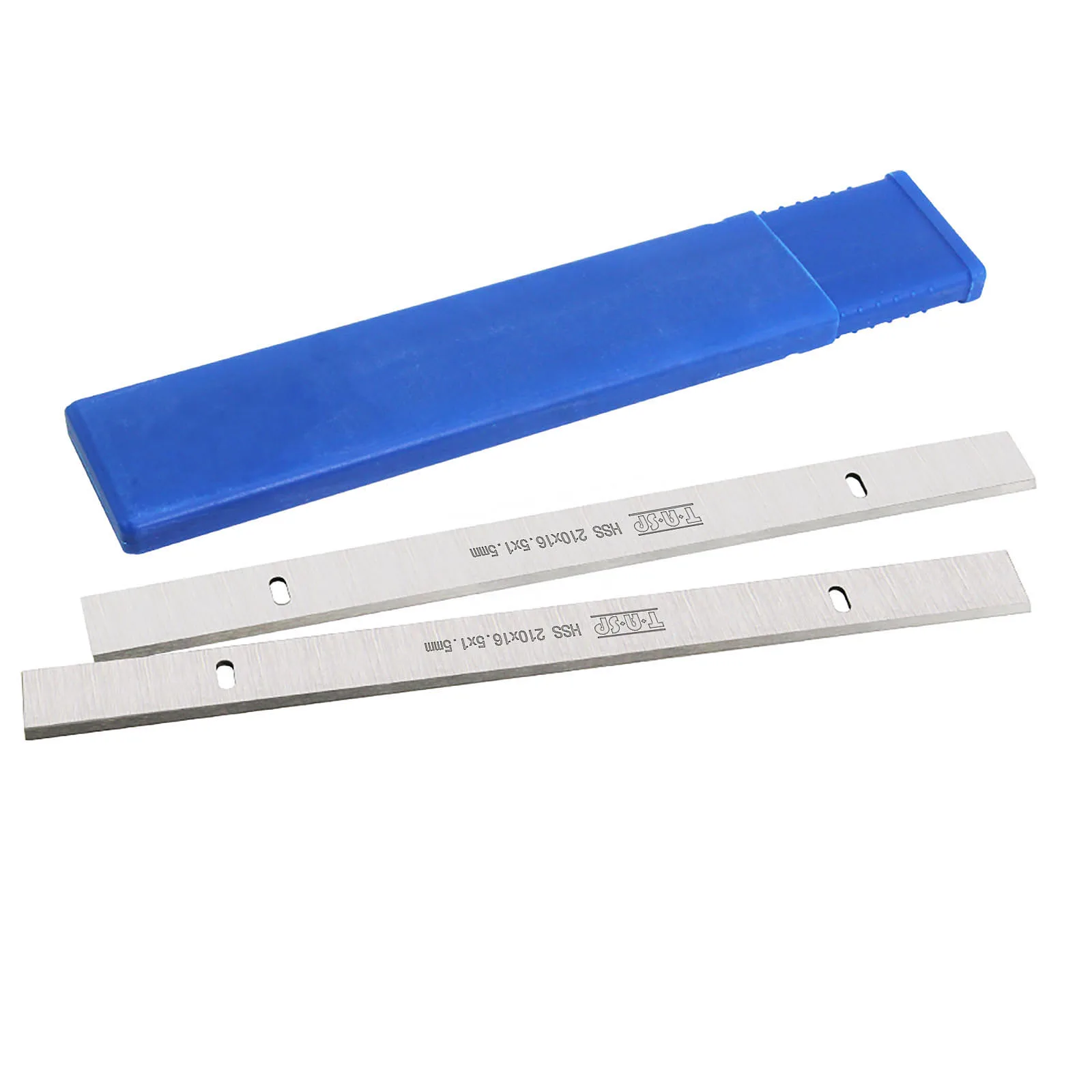 TASP 2 Pairs 210mm HSS Wood Planer Blades 210x16.5x1.5mm Thicnknesser Knives for Einhell TH-SP 204 TC-SP 204 ERBAUER 052