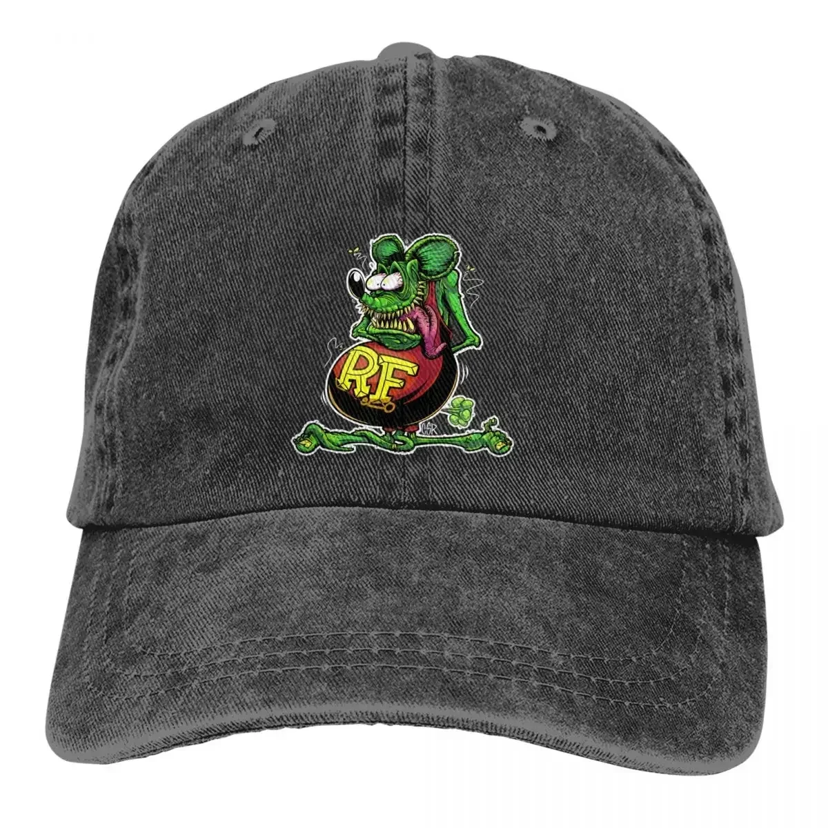 Gorra de verano con visera para hombre y mujer, con visera de Bootleg sombrero de vaquero, Hip Hop, Tales of the Rat Fink, película de dibujos animados