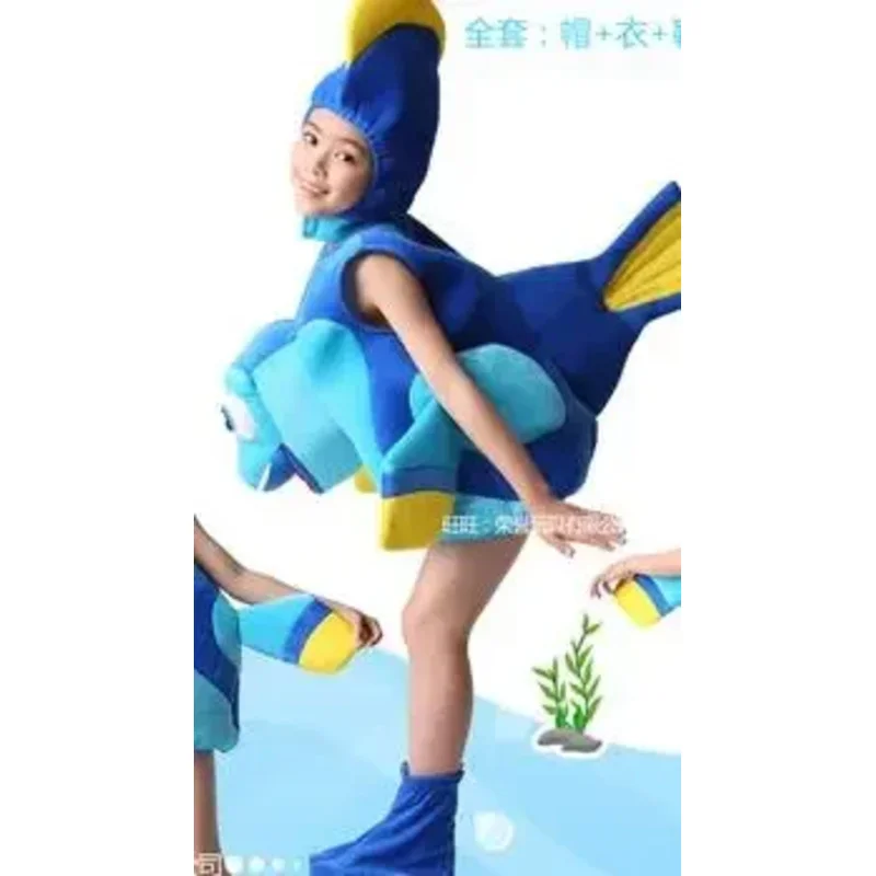 Child Kid Starfish SeaHorse octopus Dolphin costume Halloween Party Cosplay Marine animal Clothes Boy Girl