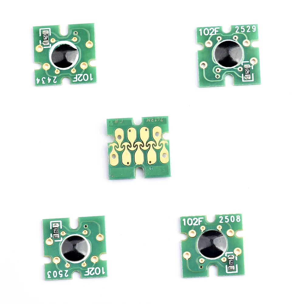 Permanent Ink Carrtridge Chip for Epson T741X T7411 F6200 F7200 F9200 F9370 F9300 Printer