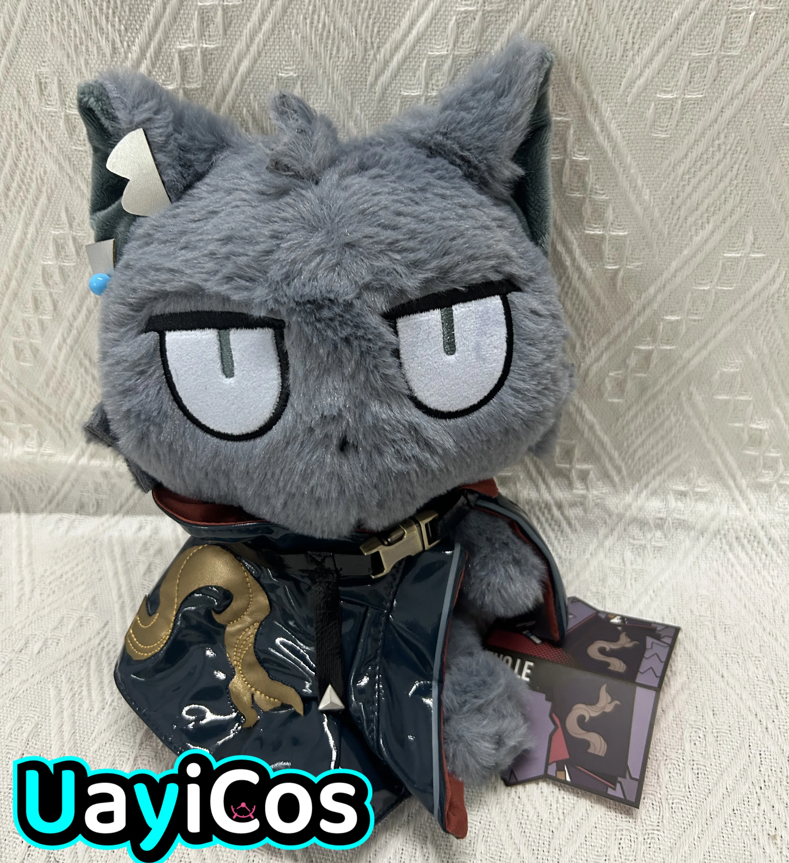 

29cm Arknights Official Original Zuo Le Cat Stuffed Plushies Plush Cotton Doll Clothes Soft Pillow Anime Figure Toy For Kids G