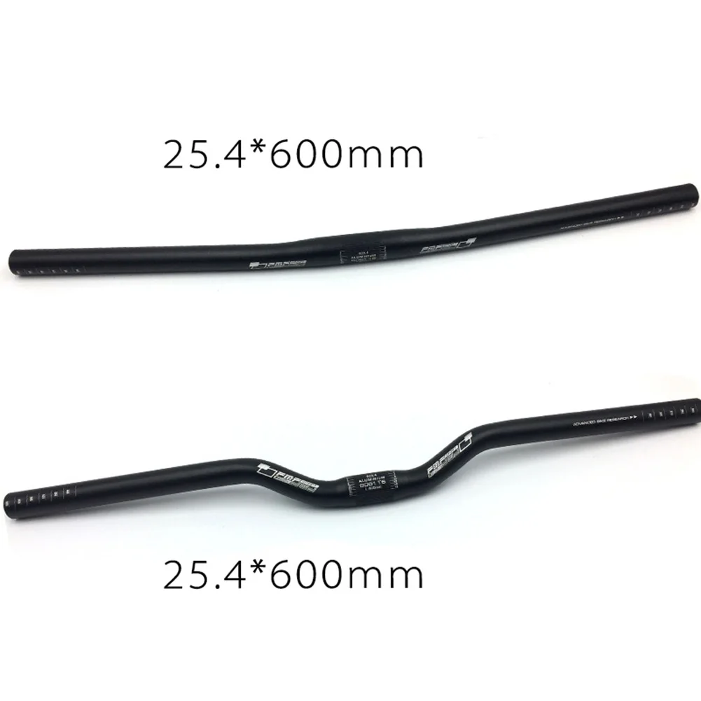 1pcs New Aluminium Alloy Handlebar MTB Mountain Bikes 600mm Riser 25.4mm Bar Accessories For Cycling