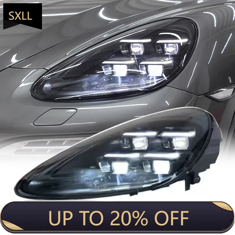 

SXLL 2011-2018 Light Emitting Diode Headlight Projector Lens Dynamic Signal Headlight Front Auto Parts