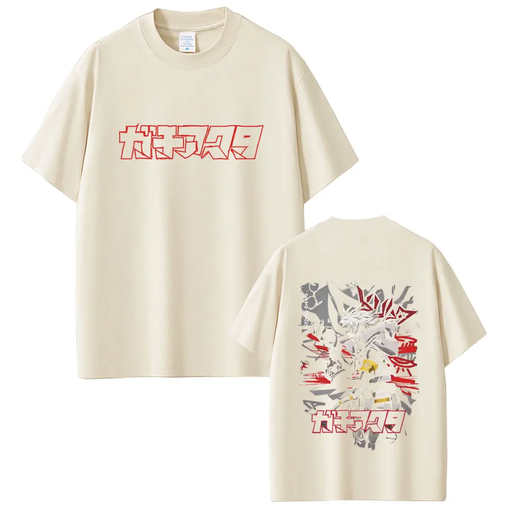 Anime Gachiakuta Rudo Graphic T-shirt Men's Women's Casual Retro T Shirts Male Cartoon Manga Cosplay Tshirt Streetwear Fans Gift