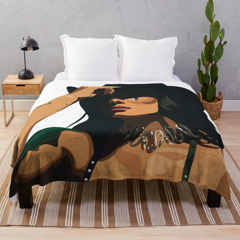 

Halsey - ysbs Throw Blanket Shaggy Luxury Blankets For Baby Blankets