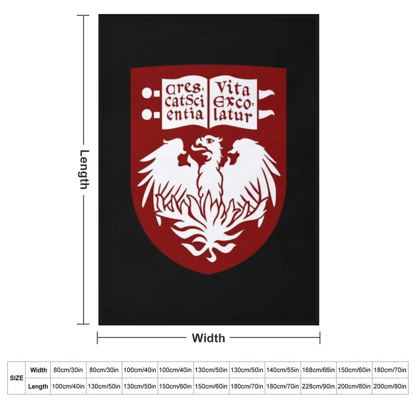 The University Of Chicago T-ShirtThe University of Chicago Throw Blanket Luxury for sofa Blankets For Baby Blankets