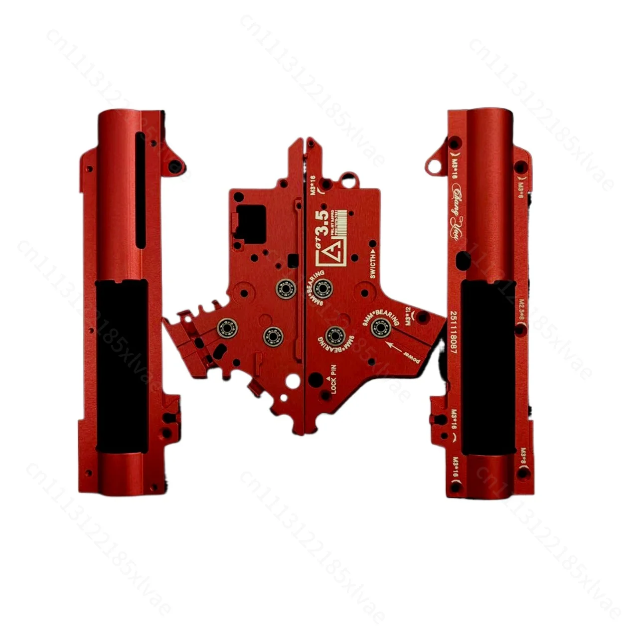 GT3.5 CNC Machined 7075 Aviation Aluminum Ornament Industrial Style Desktop Collectible Decor