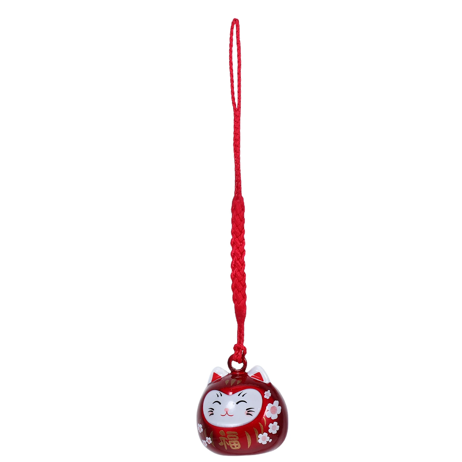 

1pc Wind Chime Keychain Soothing Fortune Bag Pendant Cartoon Hanging Charm Prosperity Blessings