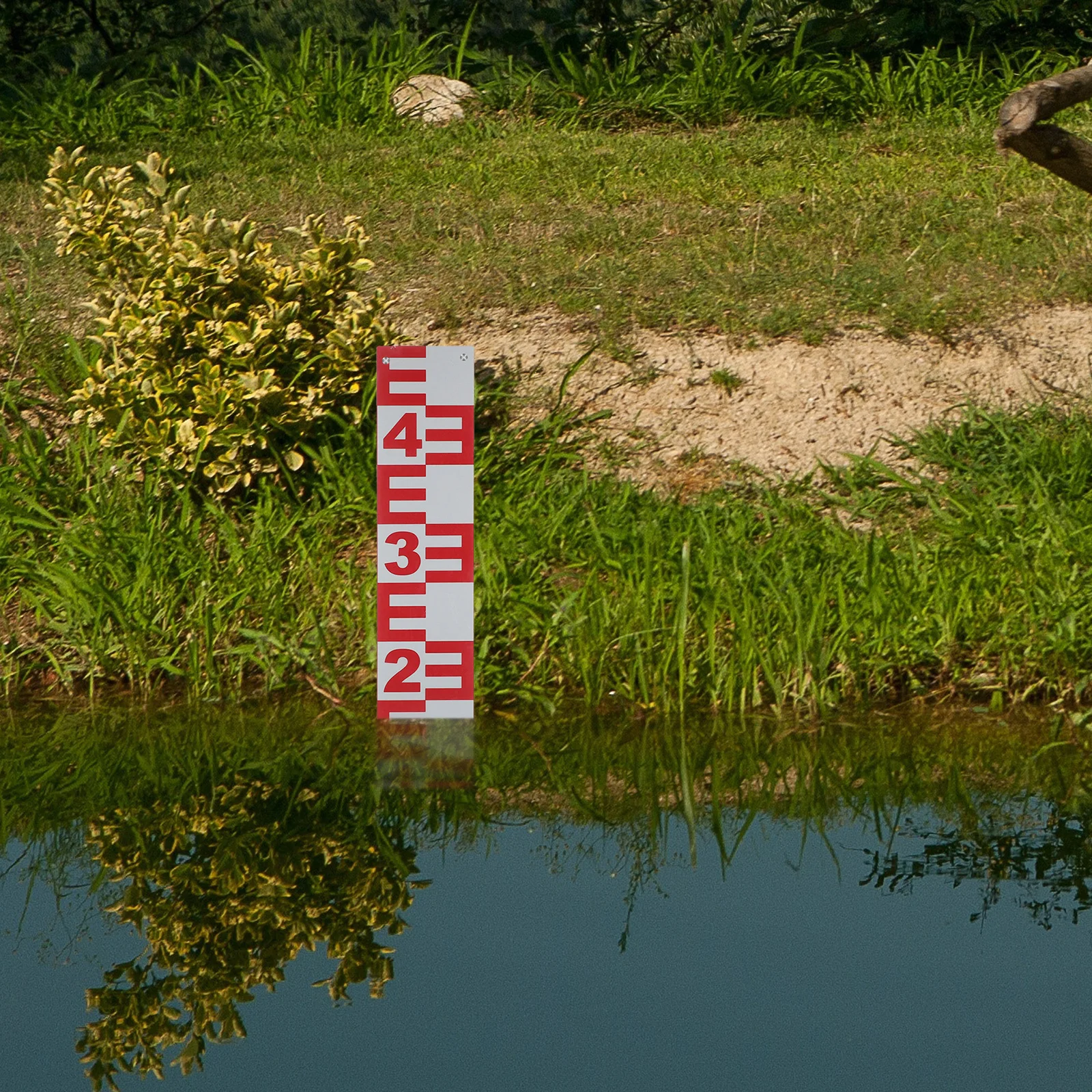 Picture 5: Water Level Scale Stainless Steel Durable Smooth In Dark For Reservoir Hydrological Measurement Swimming