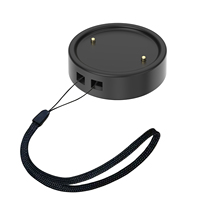 With lanyard for Amazfit Active2/GTR3/GTS3/GTR4/GTS4 USB smartwatch charger replacement charger charging cable