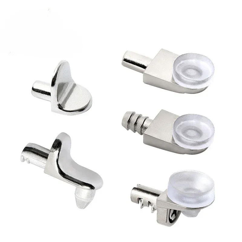 200pcs Shelf Support Studs Pegs Pins Plugs Cabinet Seperator Fixed Wooden Glass Layer Board Furniture Bracket Holder