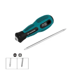 Dual Use 2In1 Magnetic Tip Slotted Phillips Screwdriver Handle Screwdriver Bolt Electrician Driver Special Screwdriver Hand Tool