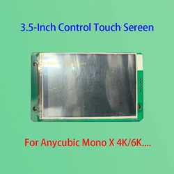Pantalla táctil de impresión 3D de presión resistiva, mono X 4K 6k de 3,5 pulgadas, control para pantalla táctil operada por fotones Anycubic