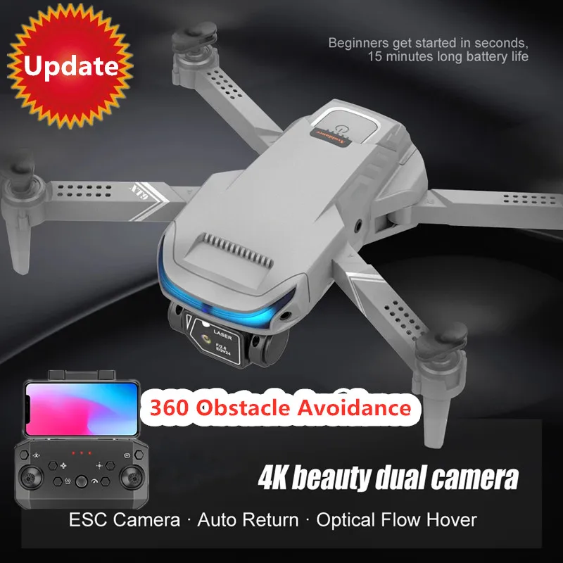 XT9 Drone Battery LS-XT9 XT9 Professional 4K RC Drone Spare Parts 3.7V 1800mAh Battery/Propeller Drone Arm USB