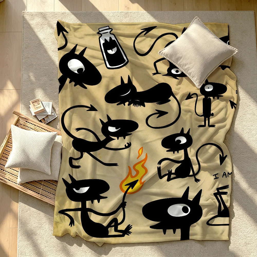Cartoon Cartoon D-Disenchantment Luci Blanket Soft Warm And Thick Perfect For Bedroom Living Room Bed Sofa Camping Picnic Office Gift - Aliexpress Deal