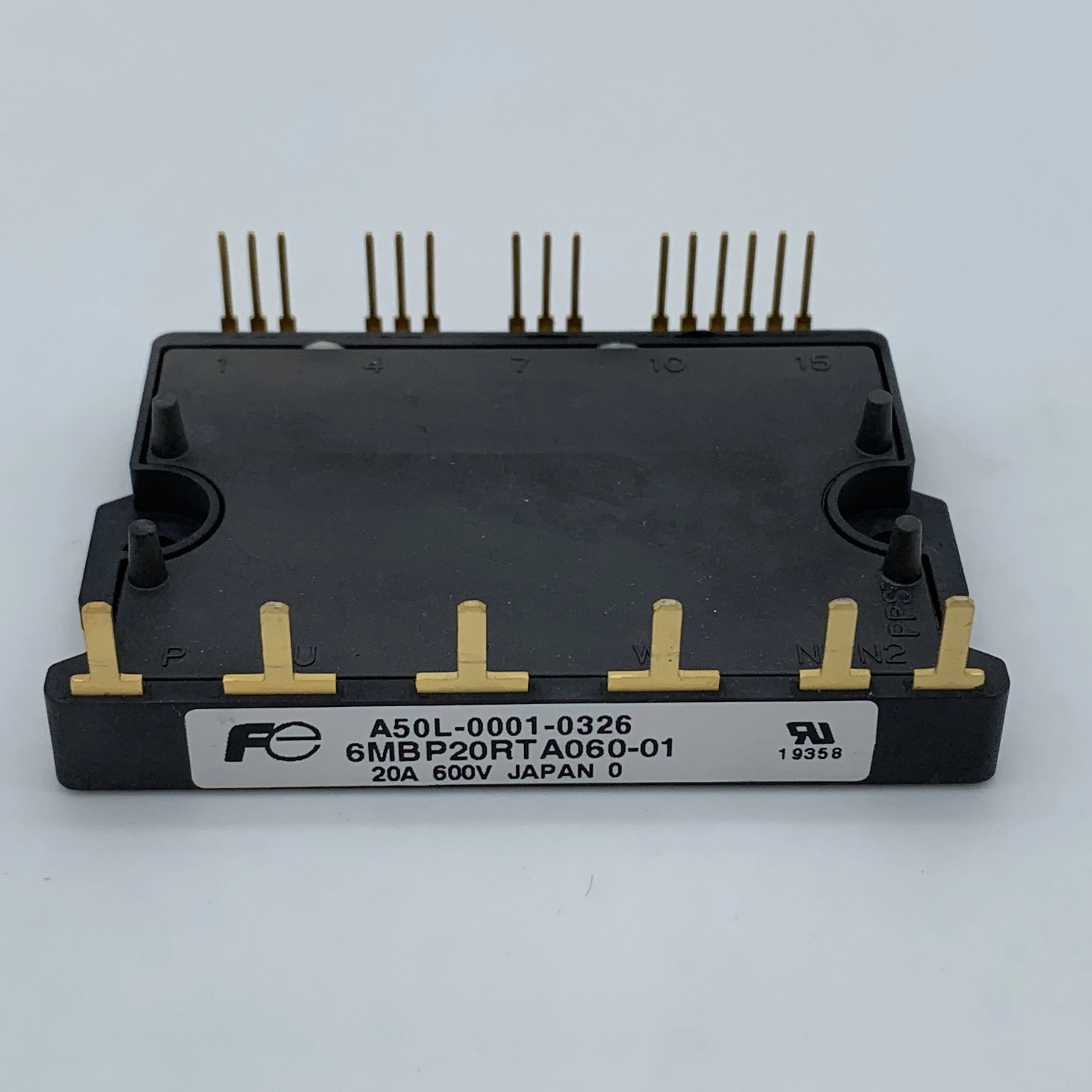 

A50L-0001-0326 6MBP20RTA060-01 MÓDULO IGBT ORIGINAIS 1PCS