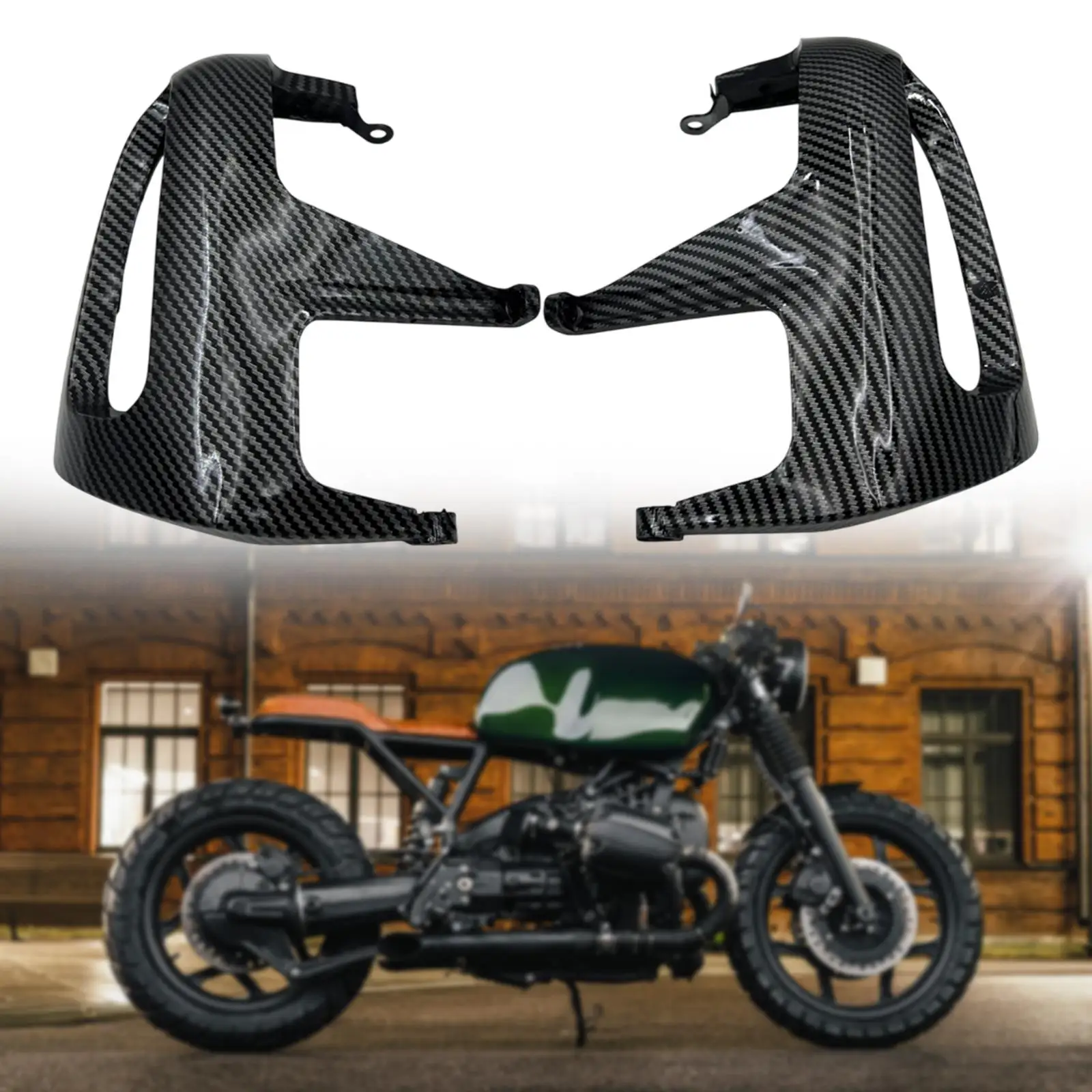 Motorbike Engine Cylinder Head Protector PP Sturdy Direct Replace Premium Accessory for BMW R1100S R1100SS R1150RS
