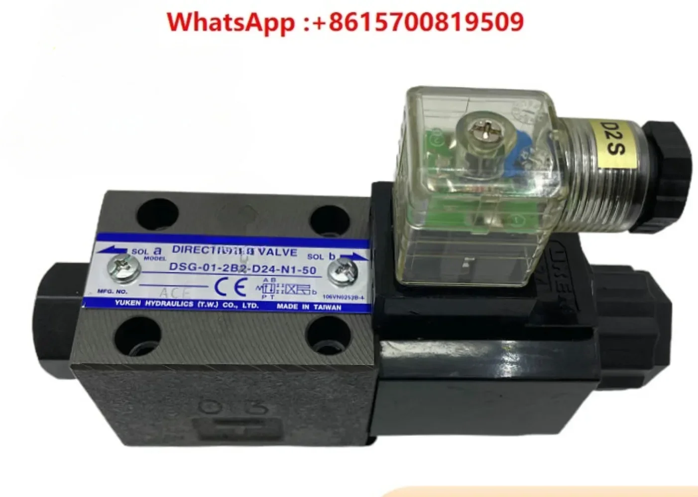 Solenoid valve DSG-01-2B2-D24-N1-50/51T directional valve 3C3 3C4 3C2