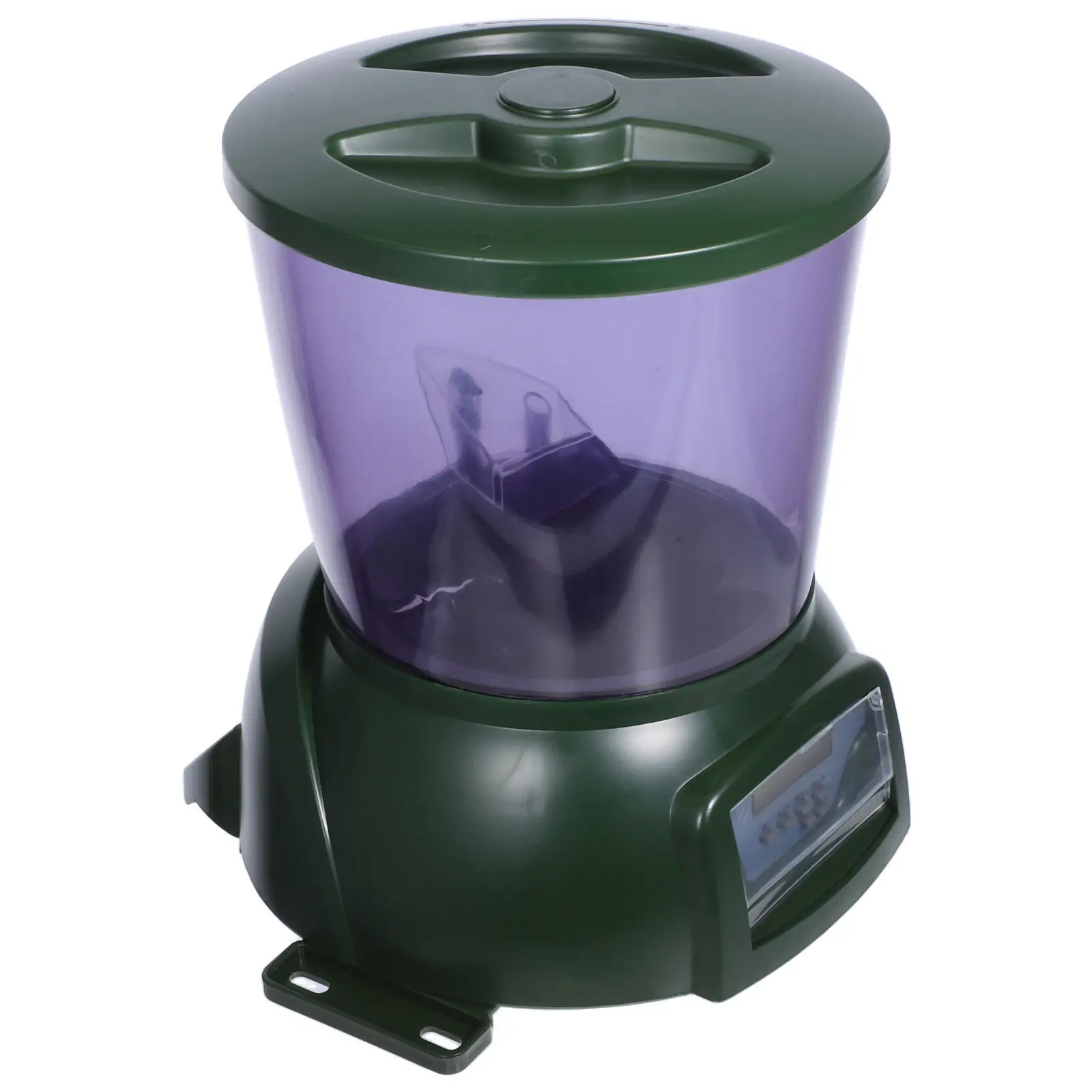 

Automatic Fish Feeder Battery Powered LCD Display Timing Ration Pond Aquarium Feeder Fish Tank Accessories Pellet Dispenser