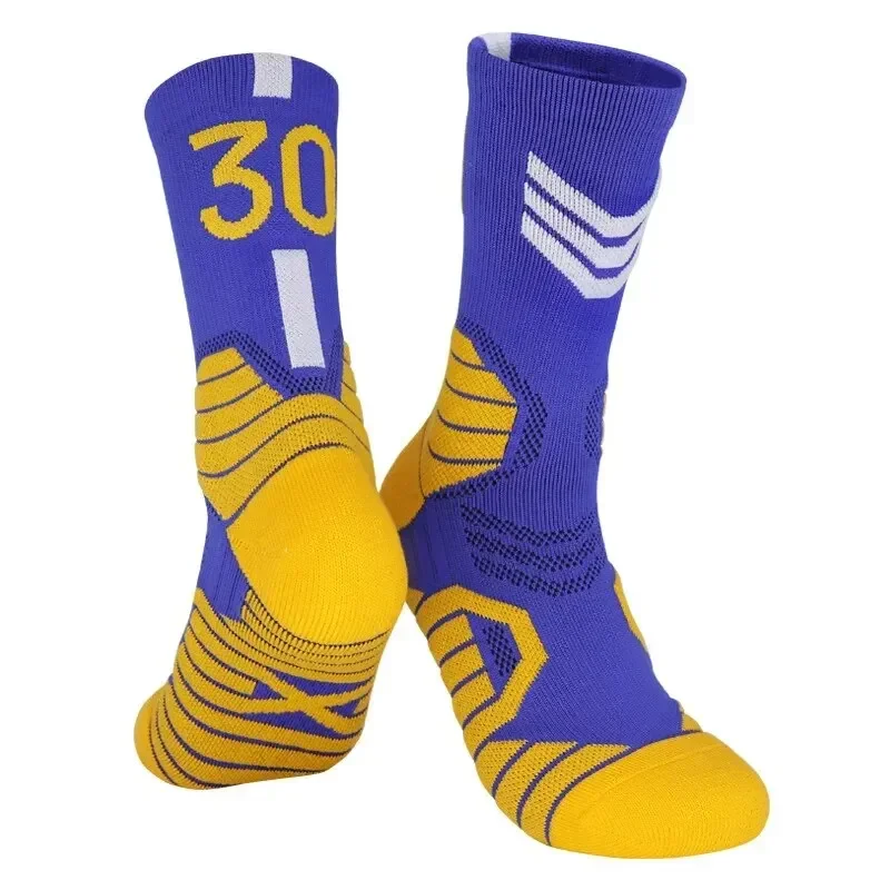 Professional Basketball Socks Men Thickened Mid-calf Children Anti-slip High-calf Towel Bottom Sports Socks Polypropylene Fabric