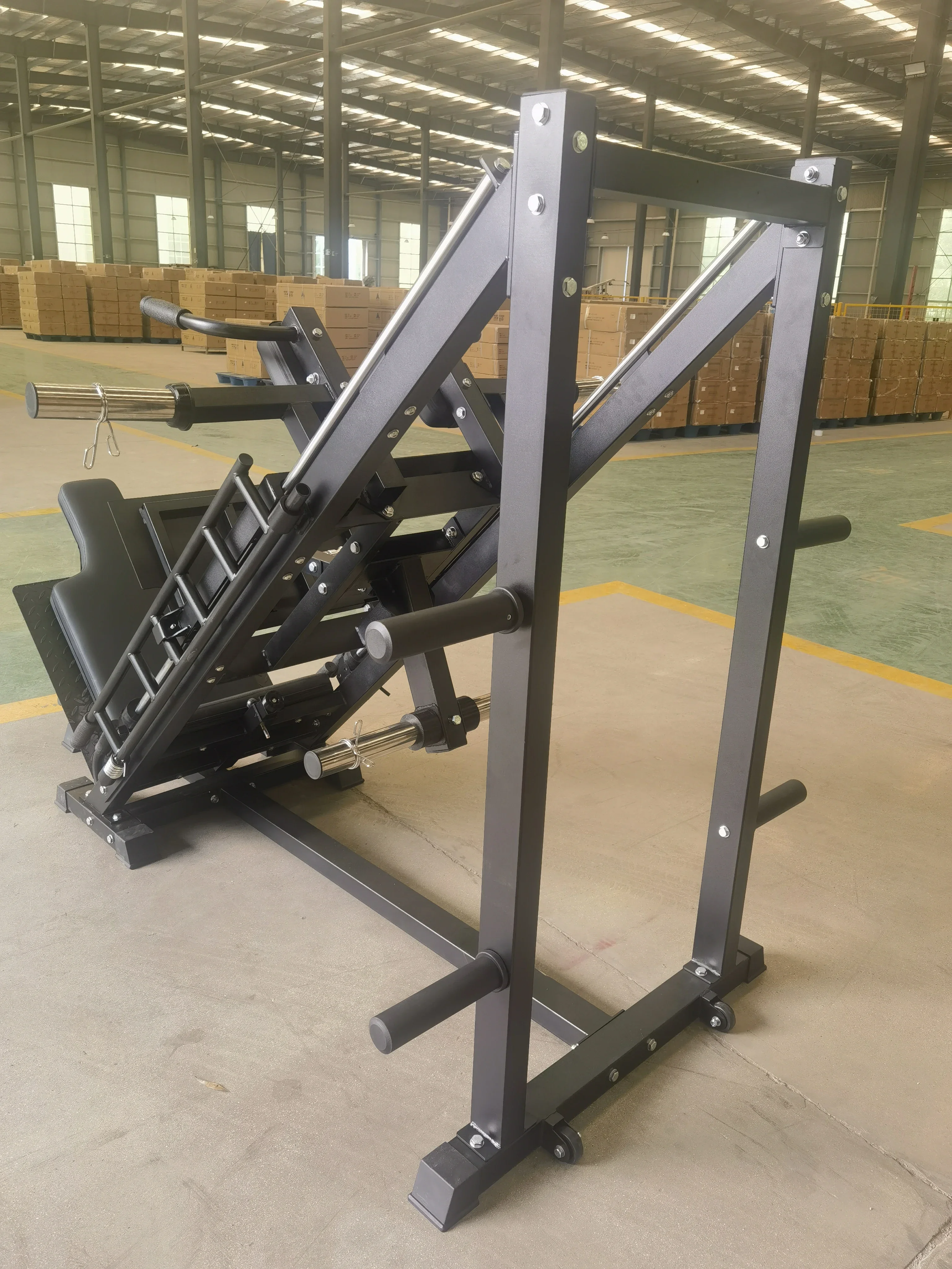業務用ジム向けフィットネス機器:反転式レッグプレス&ハックス - Fitness Equipment のレビューと価格