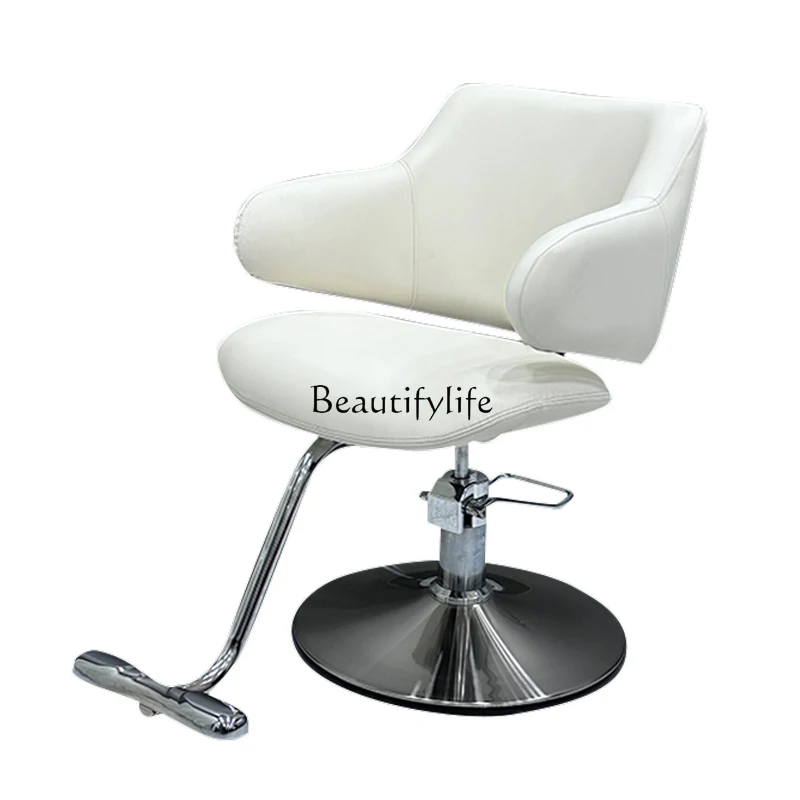 

Barber Shop Chair Lifting and Falling Hair Cutting and Dyeing Chair for Hair Salon Modern Simple Stool