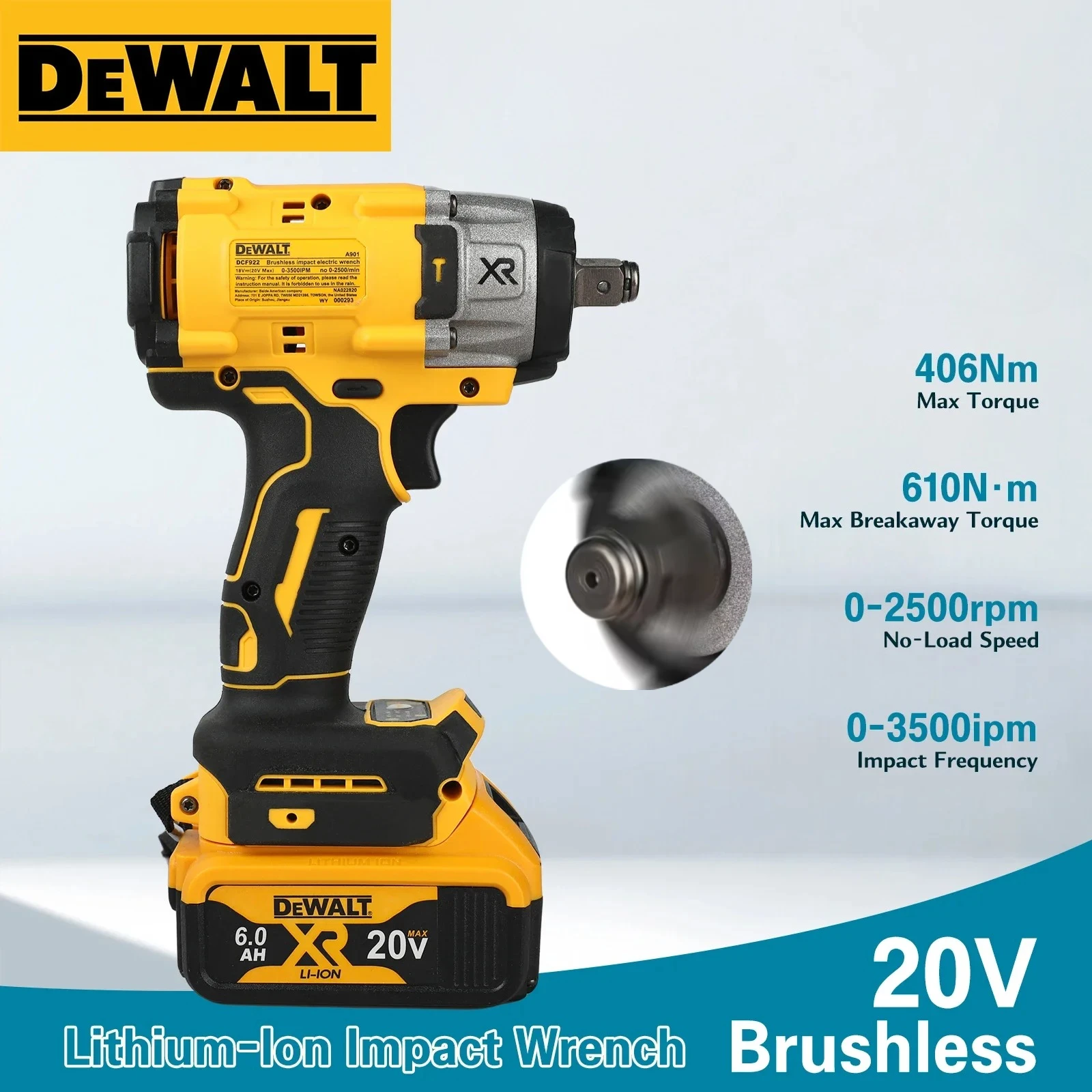 Dewalt 1/2 Inch Bru…