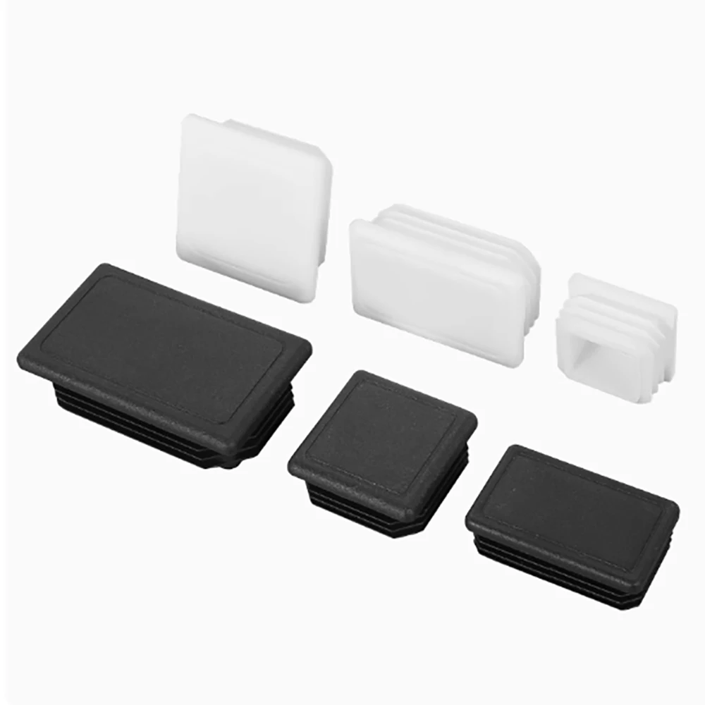 

1-20 шт. черный квадратный полипропиленовый пластик 10x10 мм ~ 200x200 мм заглушка торцевая крышка трубка внутренняя заглушка стол стул мебель чехол для ног