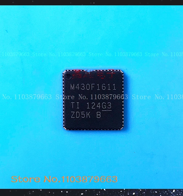 MSP430F1611IRTDR 레터링 M430F1611 QFN-64