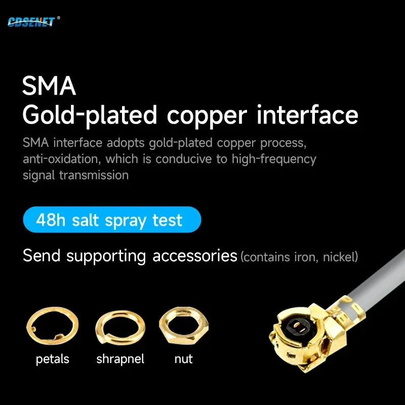 10pcs/lot I P E X To SMA Adapter Cable CDSENET XC-IPX3-SK-10 I P E X-3 to SMA-K Cable 10cm For Wireless Module Antenna