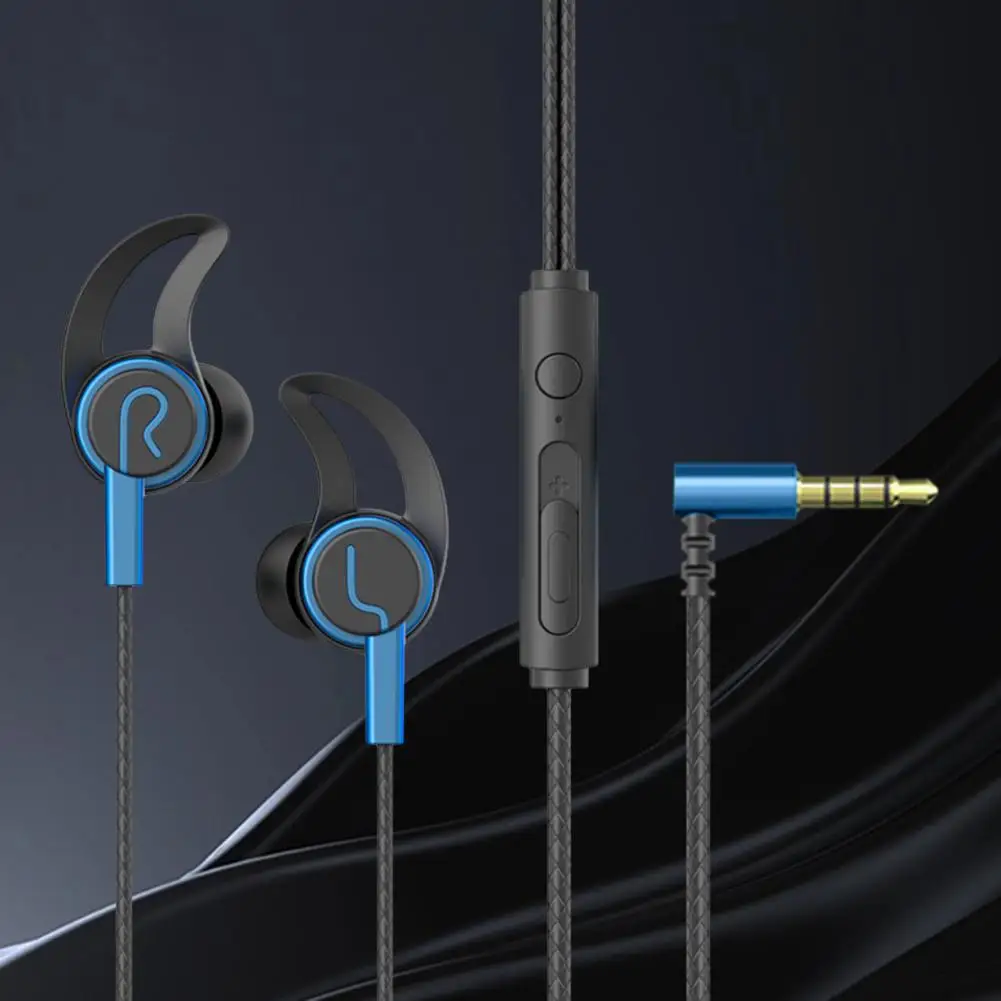 سماعات أذن بالصوت المعزز للألعاب ، سماعة أذن سلكية من النوع C ، سماعة رأس رياضية ستيريو مع ميكروفون لمكالمات الموسيقى والألعاب ، جودة عالية