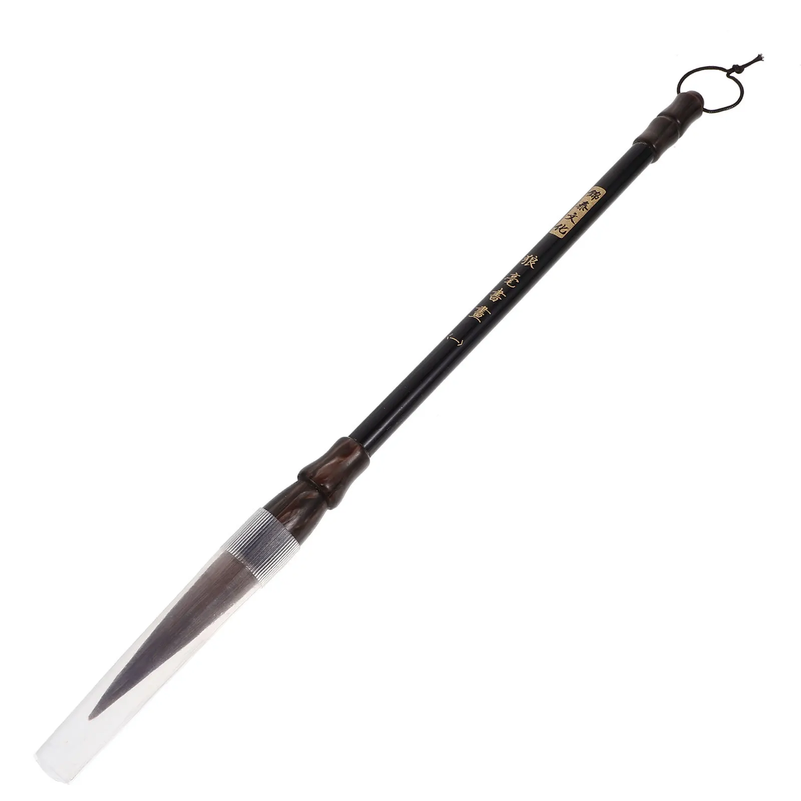 1 pçs caneta pincel de caligrafia chinesa grande punho de madeira tradicional adequado para caligrafia de tinta pintura ferramenta de desenho