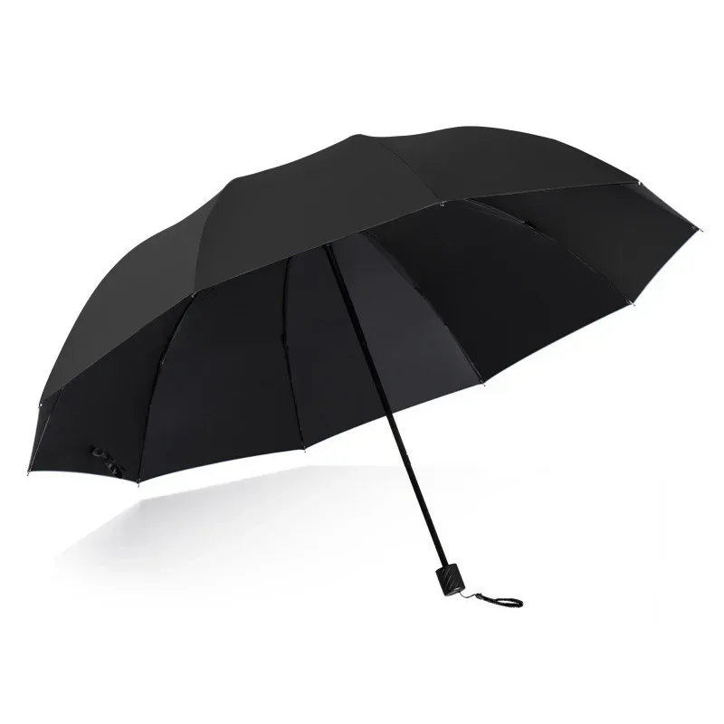 2-3 men\'s umbrella for wind resistance large size large 130cm diameter sunny umbrella folding full-automatic umbrella