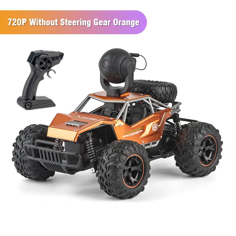 1/14 Rc Trucks with Camera Electric Vehicle 2.4g Wifi APP Remote Control High Speed Racing Off-road 4wd Car Toys For Boys Gift