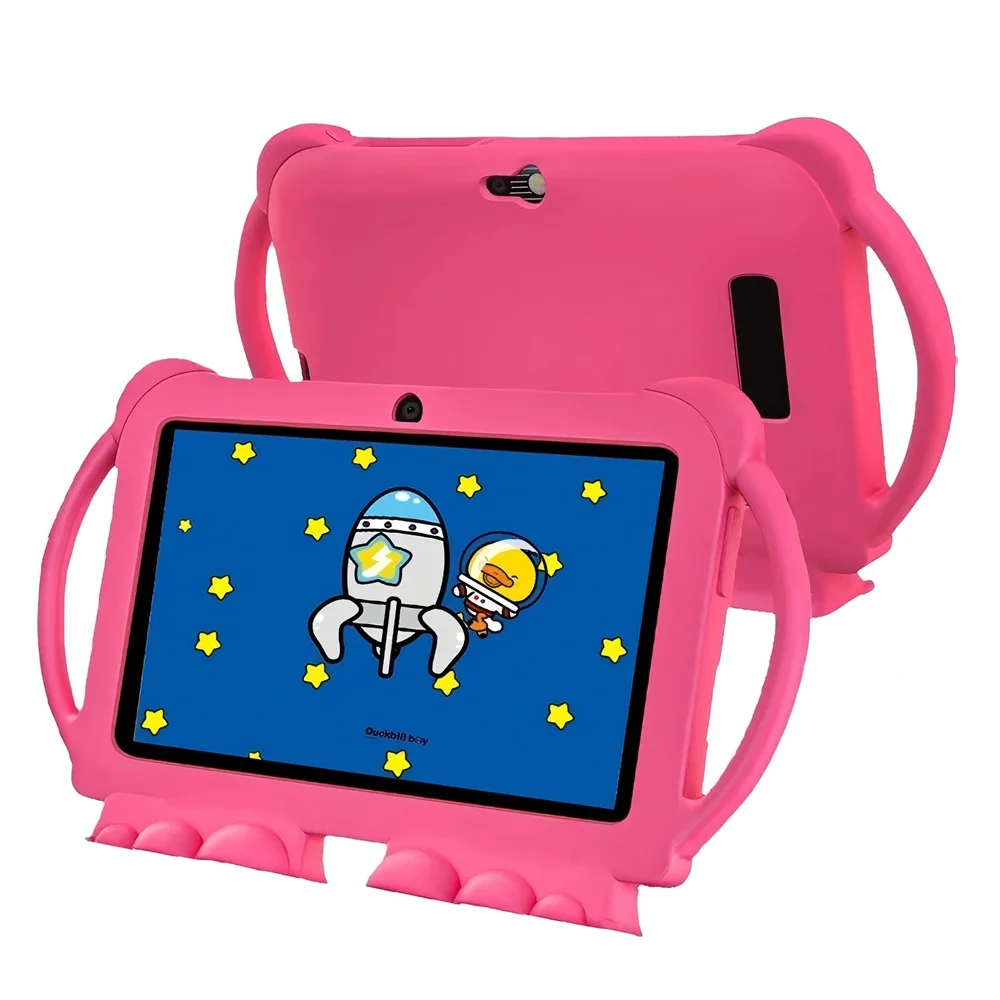 7 Polegada novos tablets android crianças quad core 4gb ram 64gb rom 5g wifi câmeras duplas aprendizagem educação jogos tablet presente das crianças