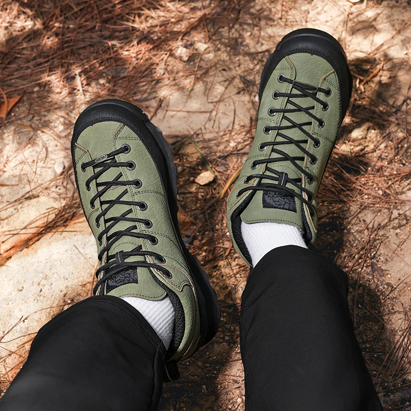 

Профессиональная походная обувь, мужская теплая обувь хорошего качества для альпинизма, мужские нескользящие прогулочные ботинки, мужская уличная спортивная обувь