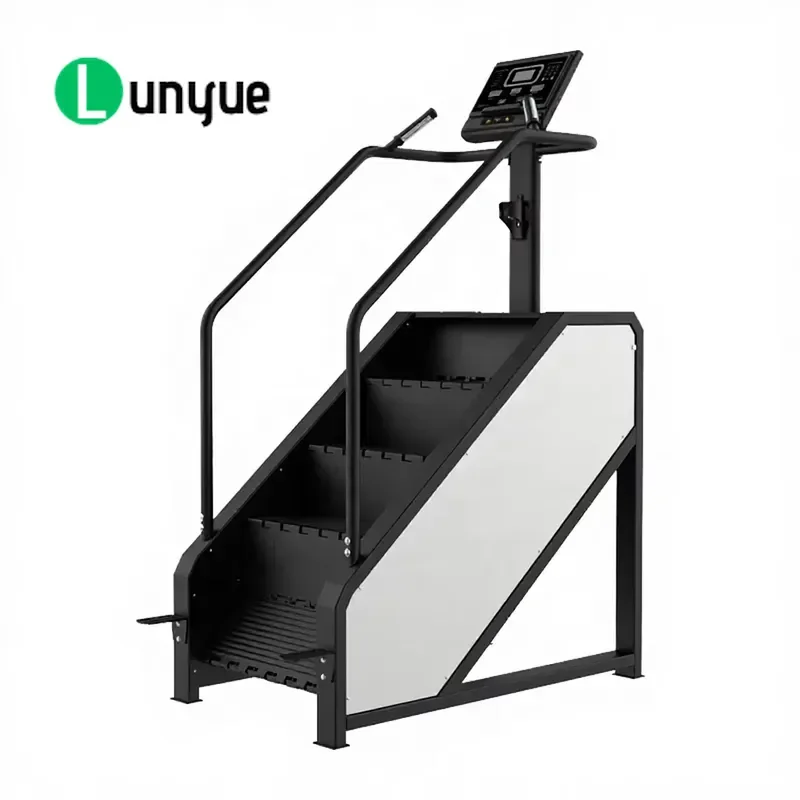 Silent Electric Metal Stair Climber Aerobic Stepping Trainer Fitness Equipment for Home Gym Workout Low Noise Durable