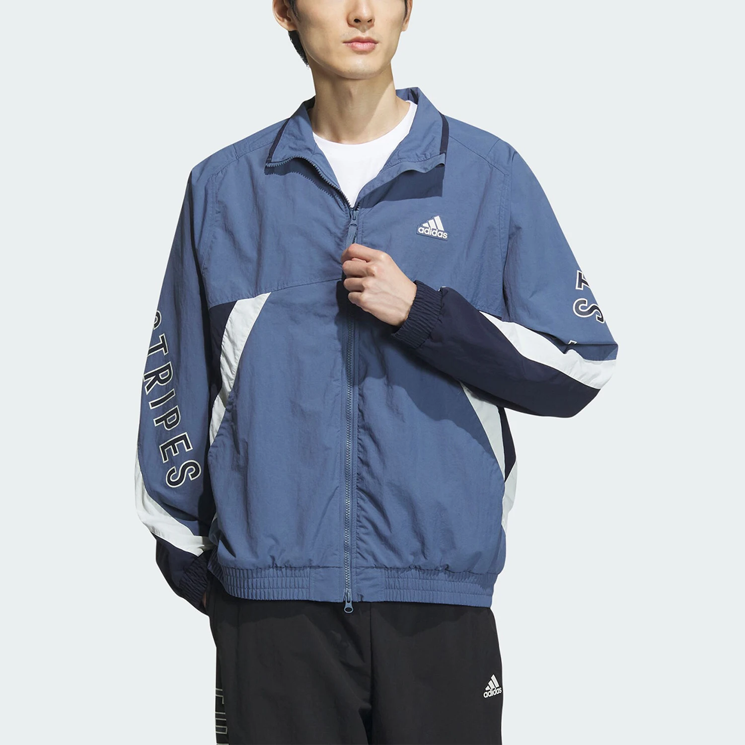 

Adidas Official Authentic 2024 Couple's Sports Casual Loose Jacket IS5147