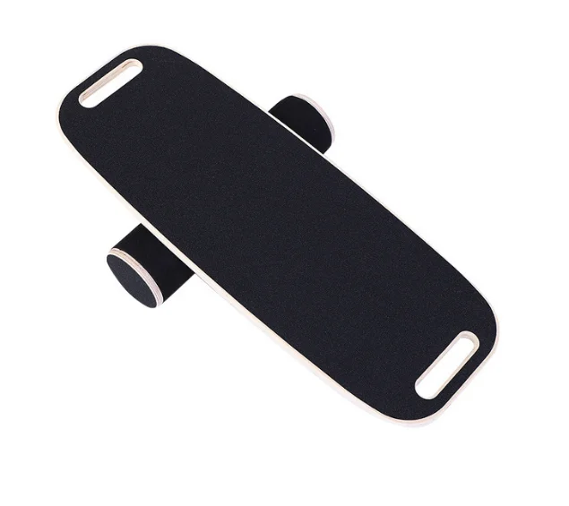 

Wooden Balance Board with Roller, Yoga Fitness & Stability Training Equipment