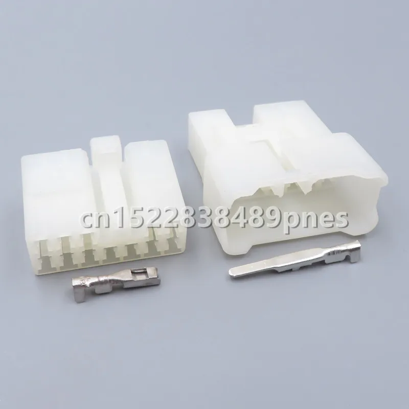 12 Pole 7122-1210 7123-1210 Auto Unsealed Socket Cable Electrical Connector With Terminals