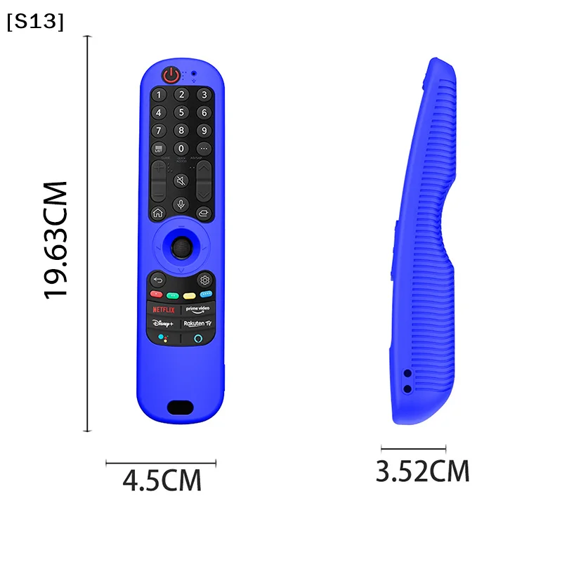 Half-Cover Remote Control Case hockproof ilicone Protective Cover Drop-Proof  hell Accessories for AN-MR2GC MR2N/2GA[Q]Q@