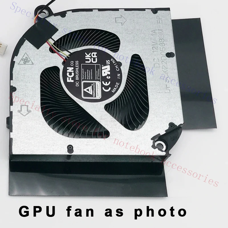 

A+ Laptop CPU GPU Fan Cooler For ACER Nitro 5 AN515-58 AN515-46 EG75091S1-C072-S9A