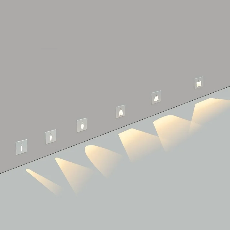 

PIR Motion Detector Sensor Led Stair Light Infrared Human Body Induction Lamp Recessed Steps Ladder Staircase Bedroom Decoration