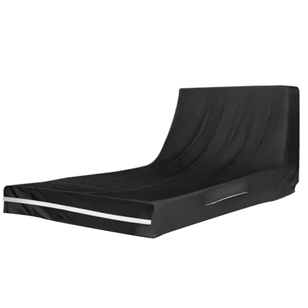 Waterproof Trailer Cover 210D Oxford Fabric for Tipper Trailers 7ft by 12ft Rear Ramp Door with Dust and UV Protection