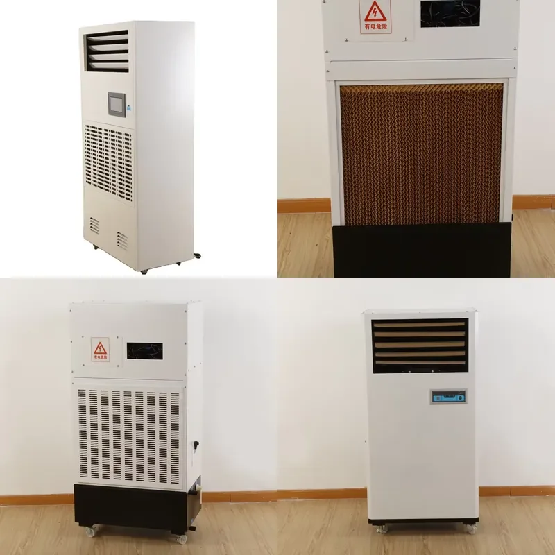 Fogless Air Purifier 12L/h Industrial Wet Film Evaporative Humidifier for Home Office Warehouse