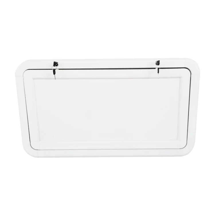 High Quality caravan Camper White Aluminum Alloy Profile Foldable Dining RV Table