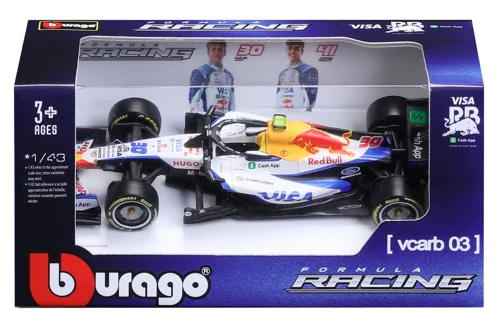 Bburago 1:43 2026 Formel 1 F1 Team SF26 RB22 A526 VCARB03 MAC-26 Miniatur-Plastik-Druckguss-Modell, personalisiertes Spielzeug-Geschenk – Detail 6