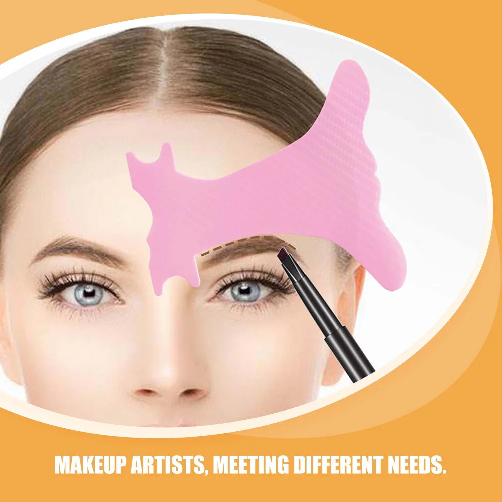 Pochoirs pour eye-liner pour femmes, gabarit pour sourcils, règle, guide de maquillage, outil réutilisable, aide à la beauté portable, multifonctionnel, en plastique