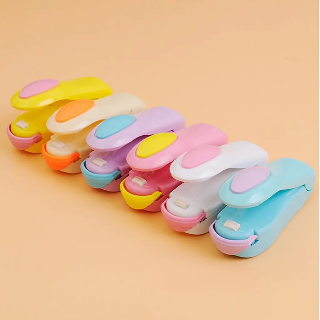 Mini Hand Press Sealer Plastic Bag Sealing Machine Efficient Heat Tool for Kitchen Food Packaging