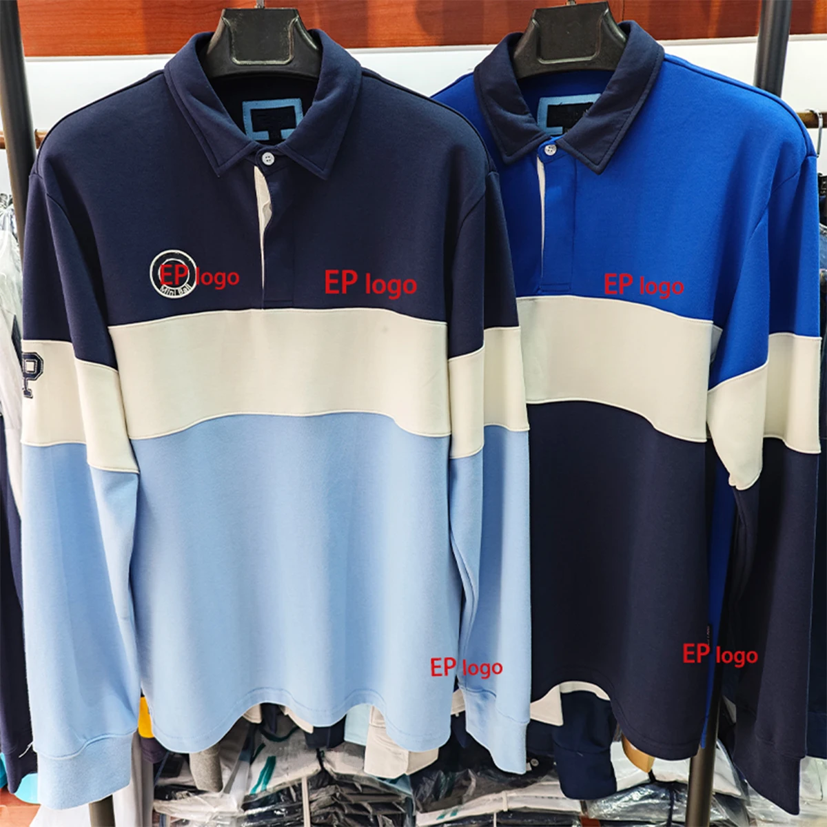 

Новые толстовки-поло Del France Full Homme из ткани, более толстое поло для гольфа для мужчин, повседневные модные мужские поло, размер M-3XL, французские стили